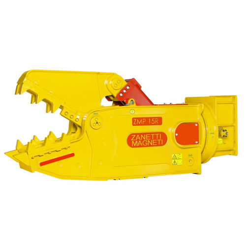 Hydraulische Abbruchzange / für Sekundärabbruch - ZMFP series - Zanetti Magneti srl - für Hydraulikbagger