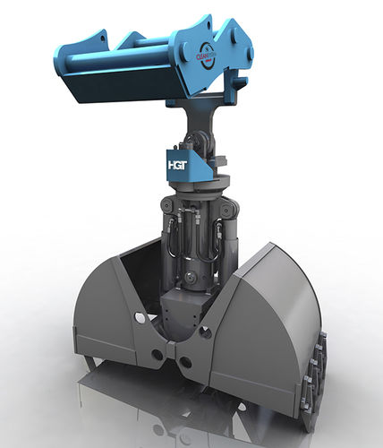 Lasten-Hebegreifer / Abbruch - DCS series - HGT Hydraulikgreifer-Technologie GmbH - hydraulisch / für Bagger