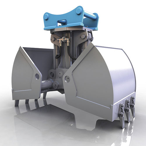 Abbruchgreifer - DCS-RT - HGT Hydraulikgreifer-Technologie GmbH - hydraulisch / für Bagger