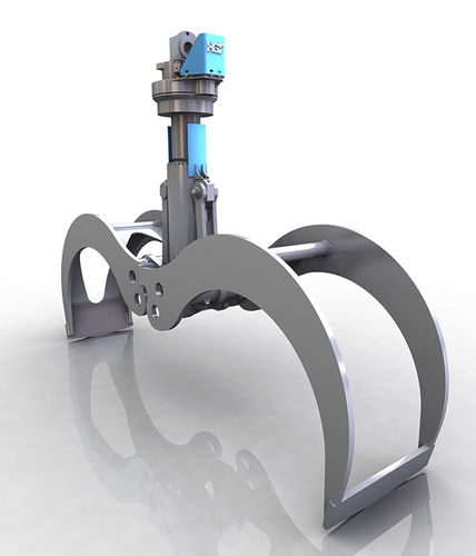 Mehrschalengreifer - TG / TGR / FTG - HGT Hydraulikgreifer-Technologie GmbH - hydraulisch / Holz / für Bagger