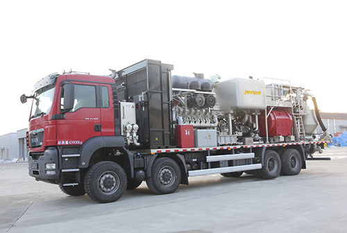 Zahnradpumpe - Yantai Jereh - für Zement / manuell / stationär