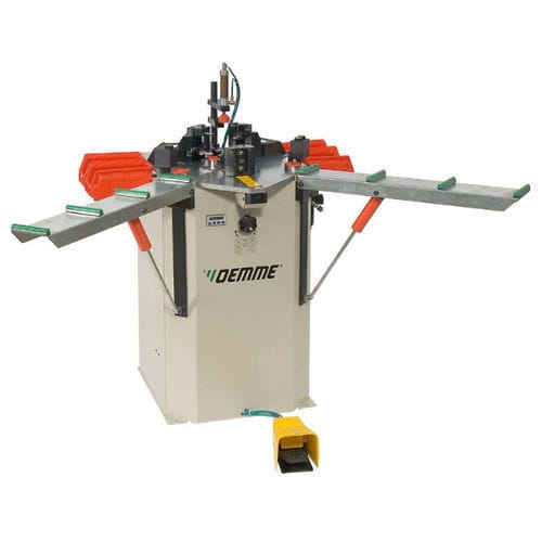 Profileckverbindungspresse - MAC 302 C - Oemme S.p.A. - halbautomatisch / pneumatisch / vertikal