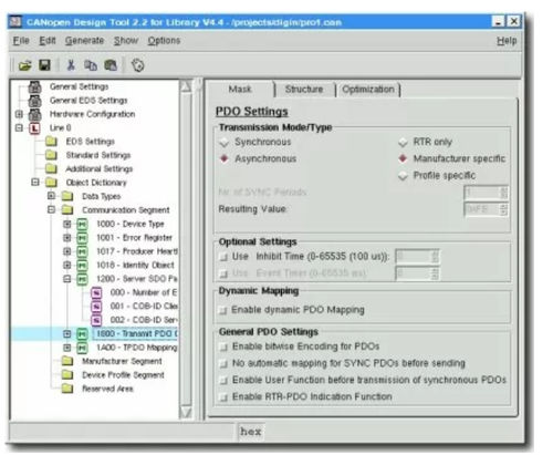 Steuerungssoftware - proCANtool - EMS Dr. Thomas Wünsche e.K. - für Test / Konfiguration / Inspektion