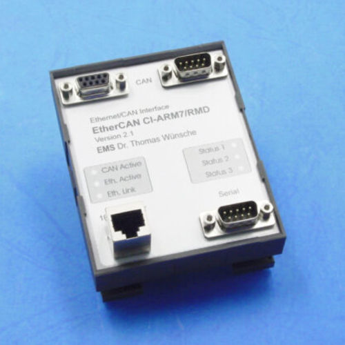 Gateway für Kommunikation - EtherCAN CI-ARM7/RMD series - EMS Dr. Thomas Wünsche e.K. - Industrie / Ethernet / Serie