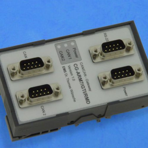 CAN-Gateway - CG-ARM7/GTI series - EMS Dr. Thomas Wünsche e.K. - für Kommunikation / RS232 / DIN-Schiene