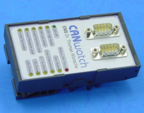CAN-Netzwerk-Analysator - CANwatch  - EMS Dr. Thomas Wünsche e.K. - Signal / Überwachung / automatisiert