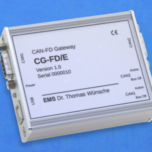 CAN-Gateway - CG-FD/E - EMS Dr. Thomas Wünsche e.K. - für Kommunikation / Industrie / USB