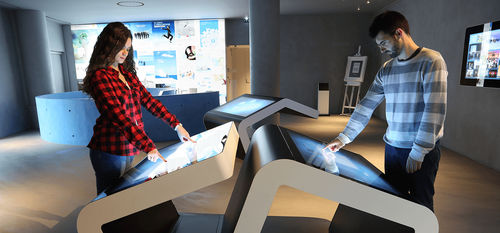 Touchscreentisch - FIT - Displax SA