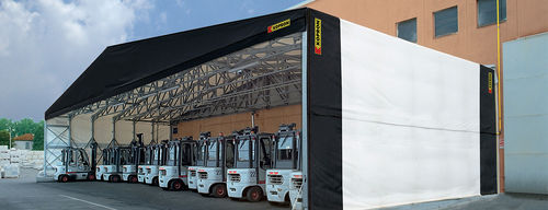 Temporäre Halle - KOPRON SPA - permanent / Lager / für die Logistik