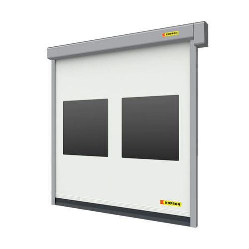 Rolltor - FAST ROLL - KOPRON SPA - Edelstahl / Stoff / PVC