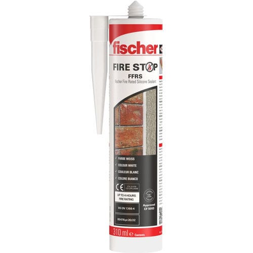 Silikon-Dichtmasse - FFRS - Artur Fischer - PVC / für Baustellen