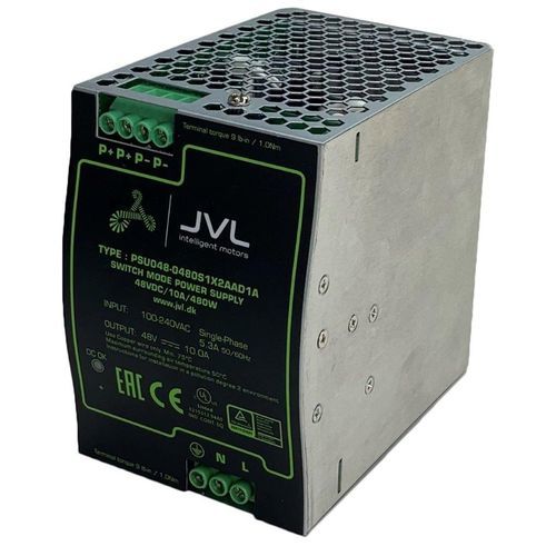 Stromversorgung für DIN-Schiene - PSU-0480S1X2AAD1A series - JVL A/S - AC/DC / Einfachausgang / einphasig