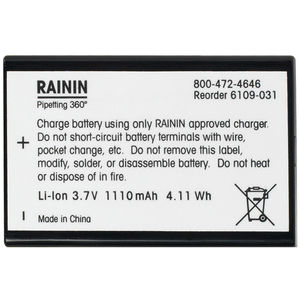 Lithium-Ionen-Batterie - E4-BATT - Rainin - rechteckig / für elektrisches Handwerkzeug / mobil