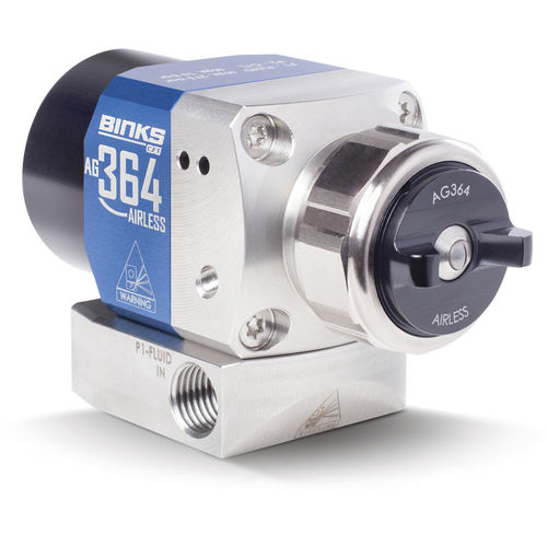 Automatische Pistole - Binks AG364 - BINKS U.K. LIMITED - Zerstäubung / für Farbe / für Lösungsmittel