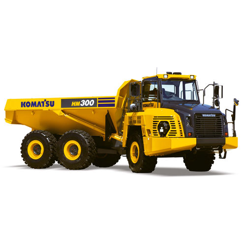 Knickgelenkter Muldenkipper - HM300-5 - Komatsu Europe - Diesel / für Bergbau