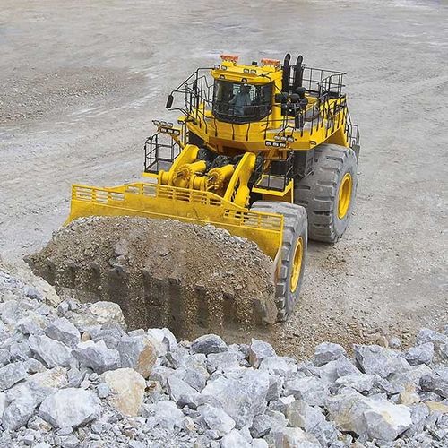 Radlader - WA1200-6 - Komatsu Europe - mit Gelenk / großformatig / für Bergbau