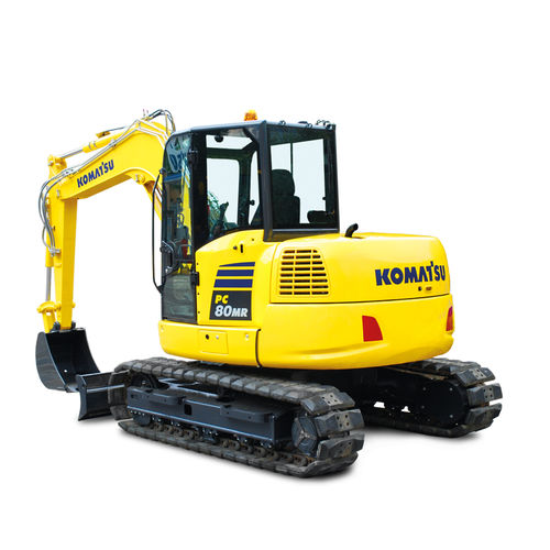 Bagger / mittlere Größe - PC80MR-5 - Komatsu Europe - auf Raupen / Tier 3 / Diesel