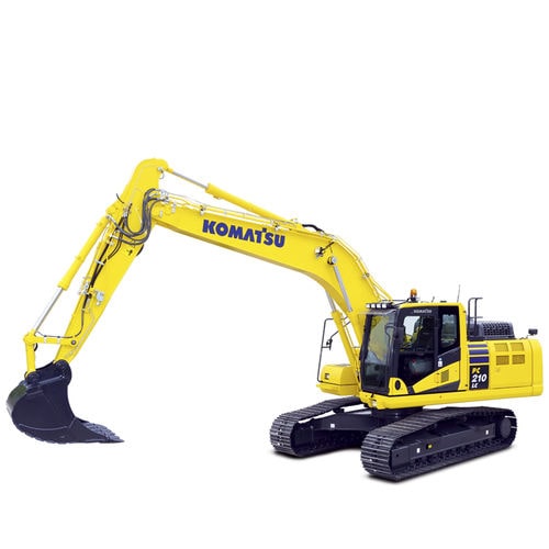 Mittelgroßer Bagger - PC210 series - Komatsu Europe - auf Raupen / Tier 4 Interim / für Baustellen