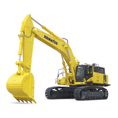 Großformatiger Bagger - PC700LC-11 - Komatsu Europe - auf Raupen / Tier 4 Interim / für Baustellen