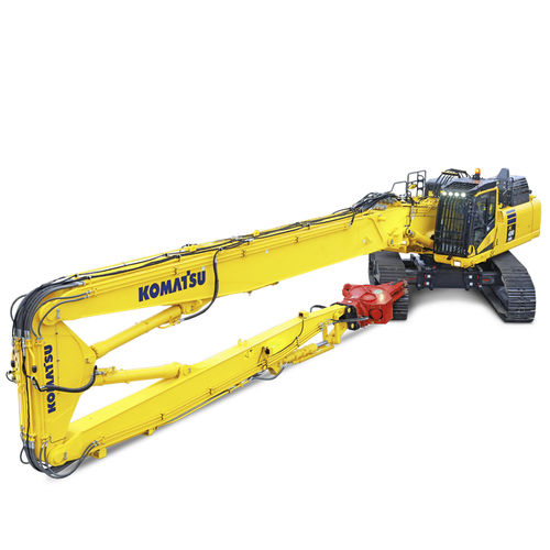 Großformatiger Bagger - PC490HRD-11 - Komatsu Europe - auf Raupen / Diesel / Abbruch