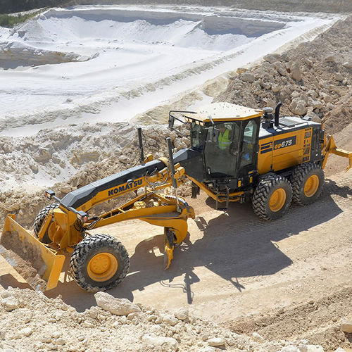 Motorgrader für Baustelle - GD675-7  - Komatsu Europe