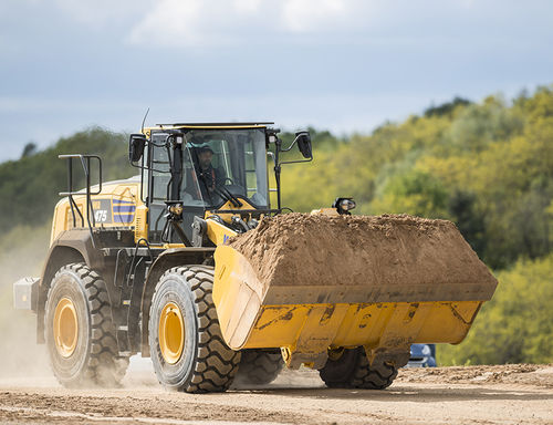 Radlader - WA475-10 - Komatsu Europe - mit Gelenk / für Baustelle