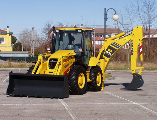Starrer Baggerlader - WB93S-5 - Komatsu Europe - Mini / Diesel
