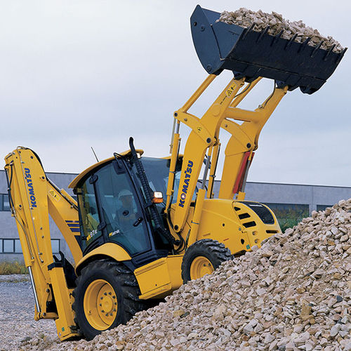 Starrer Baggerlader - WB97R-5 - Komatsu Europe - kompakt / Diesel