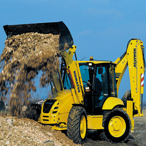 Starrer Baggerlader - WB97S-5 - Komatsu Europe - Mini / Diesel / handlich