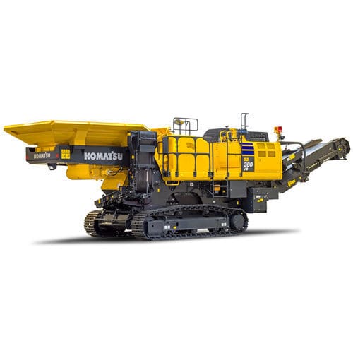 Backenbrecher - BR380JG-3 - Komatsu Europe - mobil / dieselbetrieben
