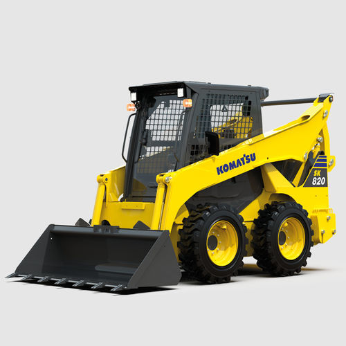 Kompaktlader mit Gummireifen - SK820-8 - Komatsu Europe