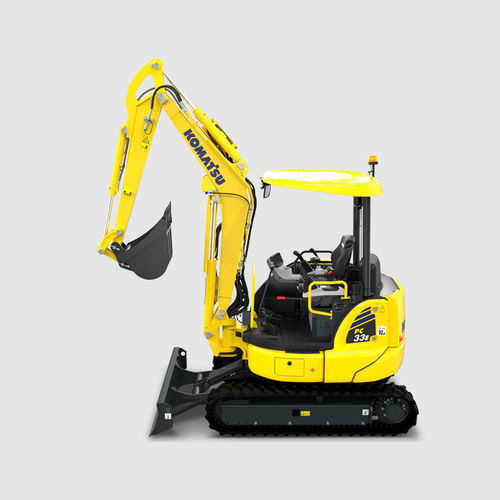 Minibagger - PC33E-6 - Komatsu Europe - auf Raupen / elektrisch / für Baustellen