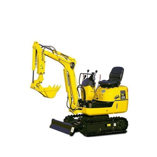 Mikrobagger - PC09-1 - Komatsu Europe - auf Raupen / für Baustellen
