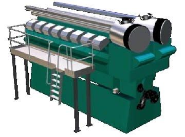 Gasmotor - Bergen C series - Rolls Royce - Mehrzylinder / Turbolader