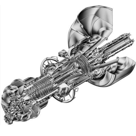 Gas-Turbine - Centaur 50 - Solar Turbines - für Stromerzeugung / Aeroderivative
