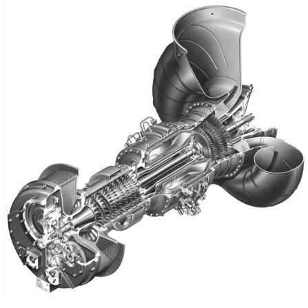 Gas-Turbine - Saturn 20 - Solar Turbines - für Stromerzeugung / Aeroderivative / Einwellen
