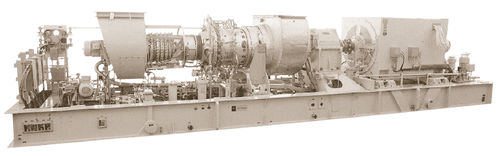 Gas-Stromaggregat - Mars 90 - Solar Turbines - Turbinen / dreiphasig / stationär