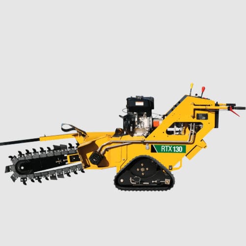Ketten-Grabenfräse - RTX130 - Vermeer Manufacturing - auf Raupen / handgeführt
