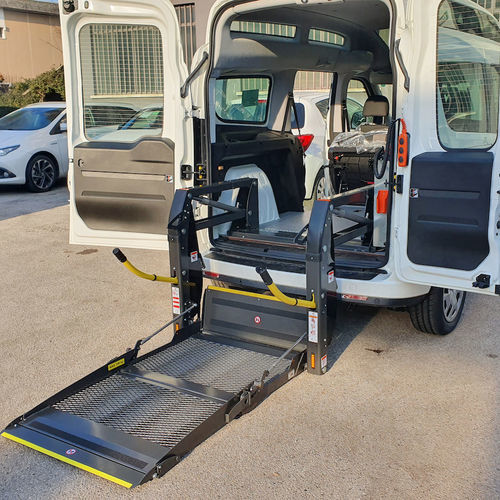 Faltbare Ladebordwand - DH-PH2.04 - Dhollandia - für Transporter / für Rollstühle / elektrisch