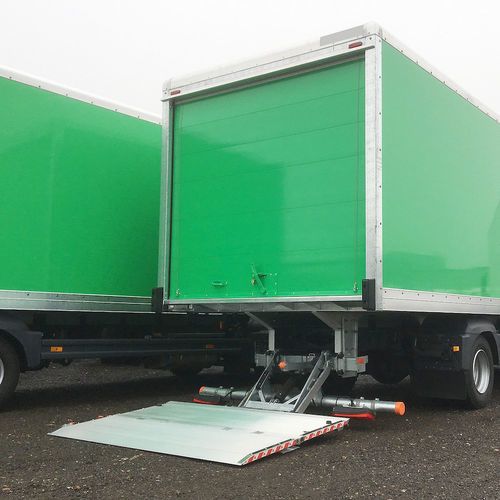 Faltbare Ladebordwand - DH-RP.10 - Dhollandia - für LKW / elektrisch
