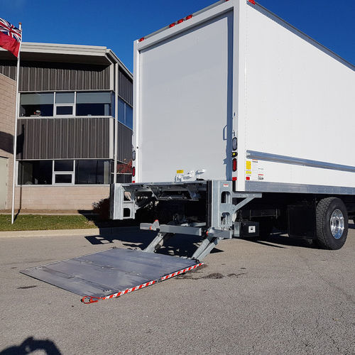 Faltbare Ladebordwand - DH-RM.20 series - Dhollandia - für LKW / für schwere Lasten / für Sattelschlepper