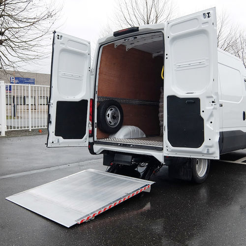 Einziehbare Ladebordwand - DH-LSP.10 series - Dhollandia - für Transporter