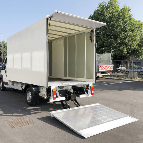 Einziehbare Ladebordwand - DH-LC.08 series - Dhollandia - elektrisch / Fahrzeug