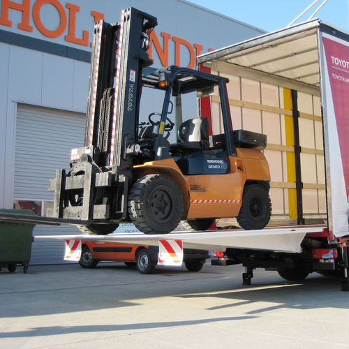 Standard-Ladebordwand - DH-LSU.60 - Dhollandia - faltbar / für LKW / für Transport