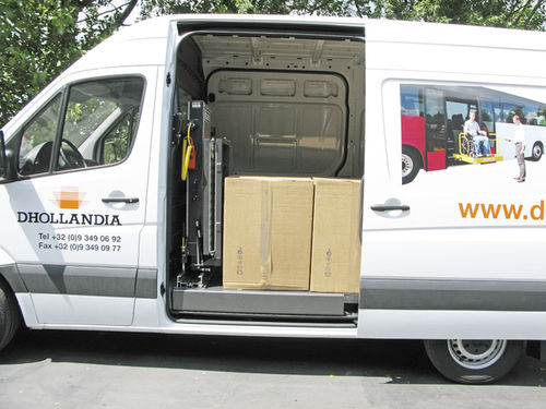 Säulen-Ladebordwand - DH-VZS.03 - Dhollandia - für Transporter