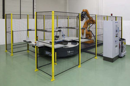Polier-Roboterzelle - CRPE1200 - MEPSA - für Werkzeugmaschinen