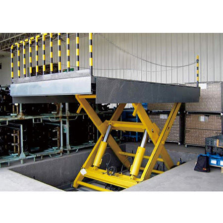 Scherenhubtisch - SJG series - Boonai (Suzhou) Lift Equipment Company - manuell / festinstalliert / zum Laden