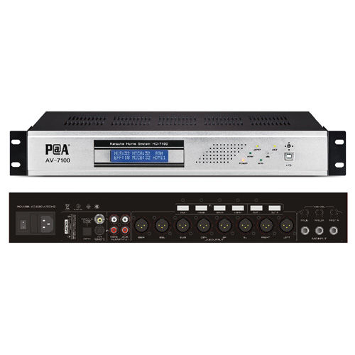 Akustischer Verstärker - AV-7100 - Guangzhou Proaudio Industrial Co., Ltd. - mit USB-Anschluss
