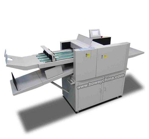Falzmaschine für Papier / Einfachfalz - BW-8336BFII - Hangzhou Fuyang Huibo Hansway (BOWAY) Trading Co., Ltd. - Doppelfalz / mit Altarfalz / mit Wickelfalz