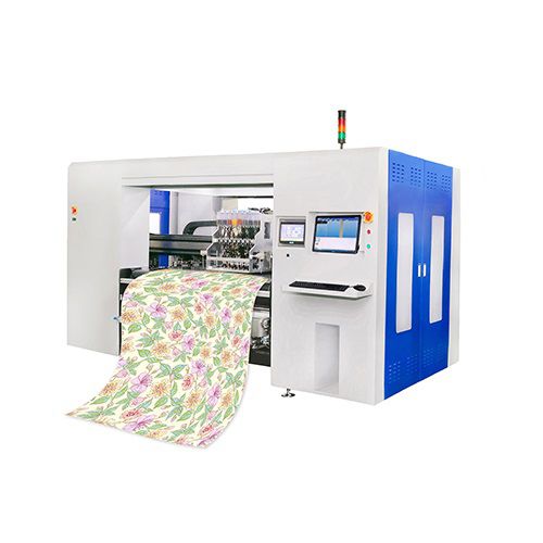 Digitale Druckmaschine - XC09-8 - Zhejiang BoYin Digital Technology Co., Ltd. - für Textilien / Farb